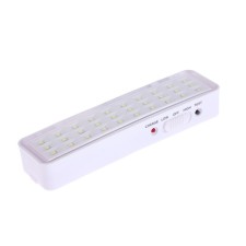 Emergency LED lamp, 30 LED, 3 W, AC/DC, 220 V, battery. Lead Acid, White