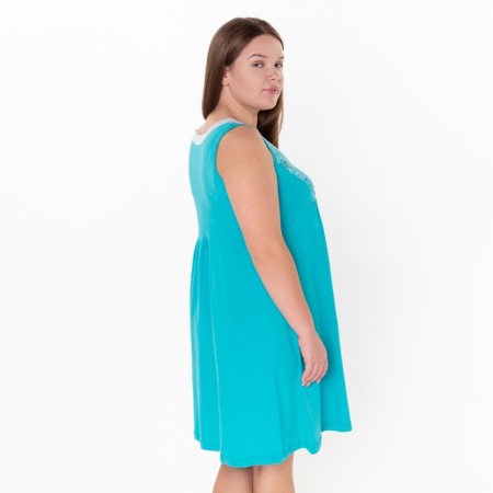 Night shirt female, color menthol, size 48-3