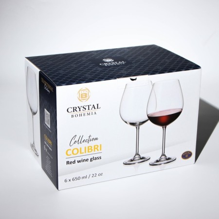 Set of glasses for the wine Colibri, 650 ml, 6 pcs-3