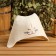 Bath cap "Kithechka", white felt