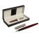 Handle Gift ball in the leatherette case, Bordeaux body with silver
