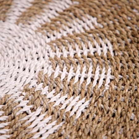 Wicker rug round 60 cm-2