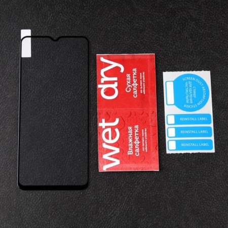 Protective glass Mobility, for Samsung Galaxy A04, full glue, black-1