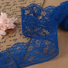 Capricon lace, 60 mm × 10 ± 1 m, blue color