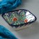 Salennik Rishtan ceramics "Flowers", 13 cm, blue, mix