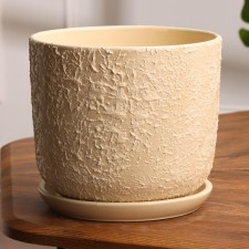 Pot floral lava beige 3 l