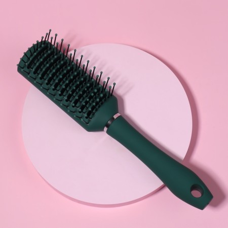 Combing, ventilated, 5.5 × 23 cm, green color-1