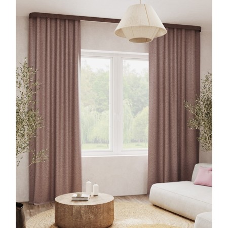 Curtain "Prestige", size 200x260 cm, rose color