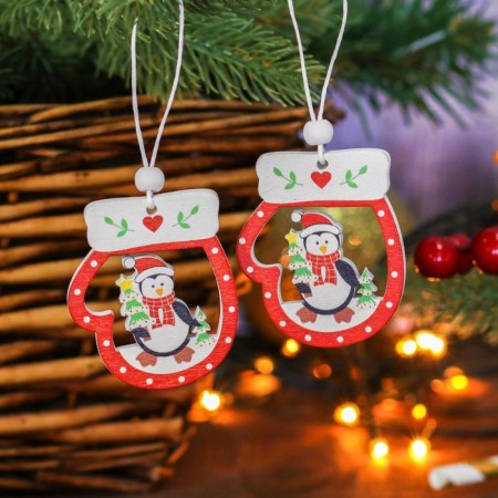 Set of pendants "mittens", 2 pcs.