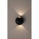 Sconces 2x1W ip 54 black 11x11x9 cm