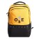 Youth backpack 43 x 29 x 15 cm, Grizzly, ergonomic back, laptop department, black