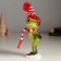 Souvenir Polystone Lac "frog in a hat and a scarf is prepared to fall in the snow" 8.2x6.5x18 cm