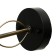 Bra "Charlene" E27 40W Black Latun 23x13x18 cm