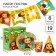A set of paper utensils, on 6 people "Happy Birthday", Cheburashka