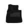 Pile rug for BMW X5 F15, 2014-2018, black