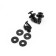 Sputs Rear Nissan Sentra (B17), 2014-2016 sedan, 2 pcs (polyurethane)