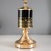 Leola table lamp E27 40W black and gold 24x24x45 cm Risalux