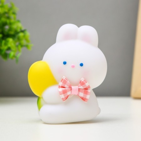 Night "Bunny" LED from batteries white-yellow 8x10 cm Risalux-1