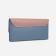 Women's wallet on magnets, blue/pink color