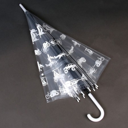Children's umbrella "Travel" transparent, d = 90cm-6