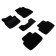 3D mats for Mazda 3, 2019-n, black, set