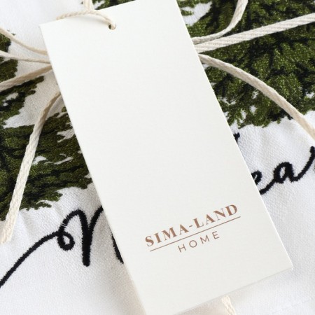 SL Home "Christmas Trees" 40x70 cm, linen 100%, 180 g/m2-9