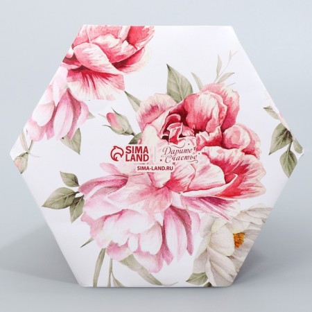 Aquabox for flowers "Flowers", 16.5 x 16.5 x 16.5 cm-6