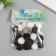 Decor for creativity "Pomponchiki. Classic" d = 2.5 cm set 30 pcs