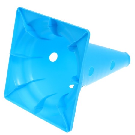 Cone with holes, 32 cm, blue color-2