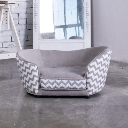 Sulperion Teddy, 75x45x36 cm, furniture fabric, size S, gray-4