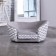 Sulperion Teddy, 75x45x36 cm, furniture fabric, size S, gray