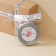 Satin tape, gift packaging, “handmade”, silver, 2 cm x 22.5 m