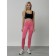 Femic fitness legins, size 44, pink color