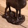 Souvenir "Deer" aluminum 17x16x34 cm