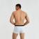 Panties men's boxers minku color white, rn 52