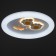 Luer with PDD "Paws" LED 120W 3000-6000K white 50x50x9 cm