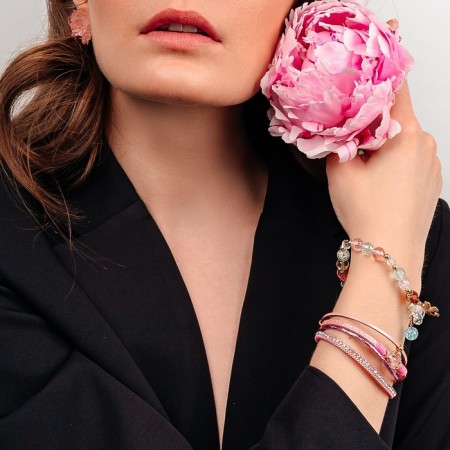 Bracelet "Joy" chamomile, colored in gold, d = 7-2