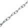 Binding chain with a short link, 21 x 5 mm, length 3 m