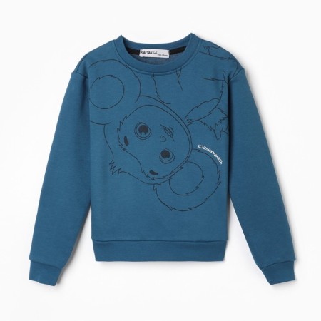 Sweatshirt Children's kaftan Cheburashka r. 28 (86-92 cm)-4