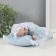 Musical Mechanical Doll "Sleeping on the pillow" Blue, moves 13.5x19.5x8 cm 104624