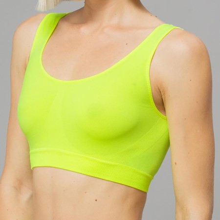 TOP female, color is bright yellow, size 48-52 (l-xl)-1