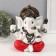 Polystone souvenir "Ganesha beige, in red trousers" 12x17.5x21 cm