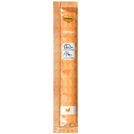 Cream-stall "Mnyams" for cats with chicken, 15 g