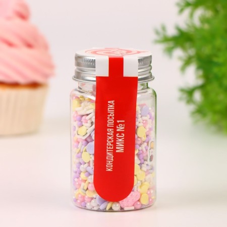 Confectionery Sprinking "Mix No. 1", 50 g-1