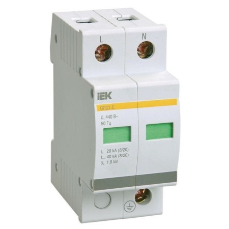 Overstrain limiter IEK MOP20-2-C, 2P