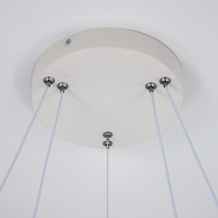 Suspended Citilux “duet” CL719640, 60x60x17 cm, 1x108W, LED, white color-23