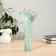 Vase "Wave" 28 cm, green-margan