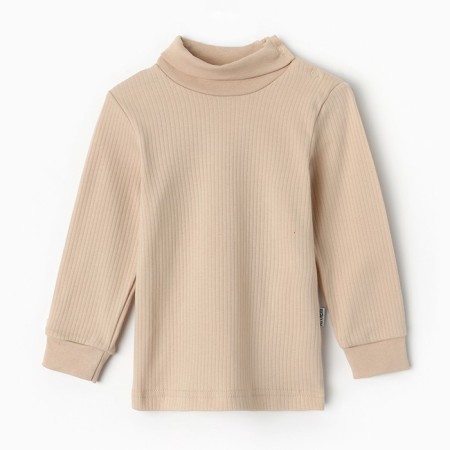 Baby turtleneck, beige color, height 86 cm