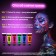 Makeup for the face, glows from ultraviolet radiation, a set of 6 pieces, 14.2 ml., 6 colors
