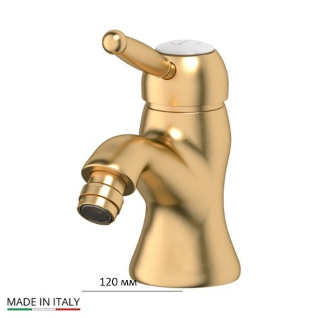 Ponsi bidet mixer, matte gold